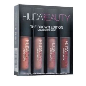 NIB Huda Beauty Liquid BROWN Edition Lipstick